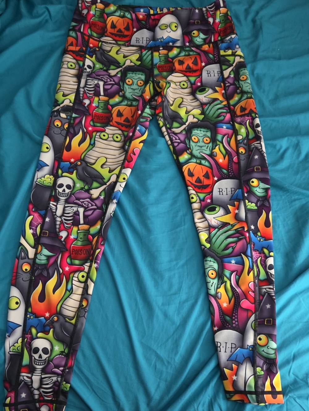 Constantly Varied Gear Halloween Graphic Leggings - Multicolor W M